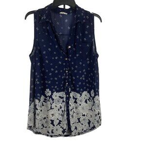 Ember Women Sleeveless Pullover Top Blouse Size XL